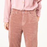 Pantalón de pana de mujer IKETTE PINK