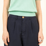 PANTALÓN DE VERANO DE MUJER NARA MARINE BLUE