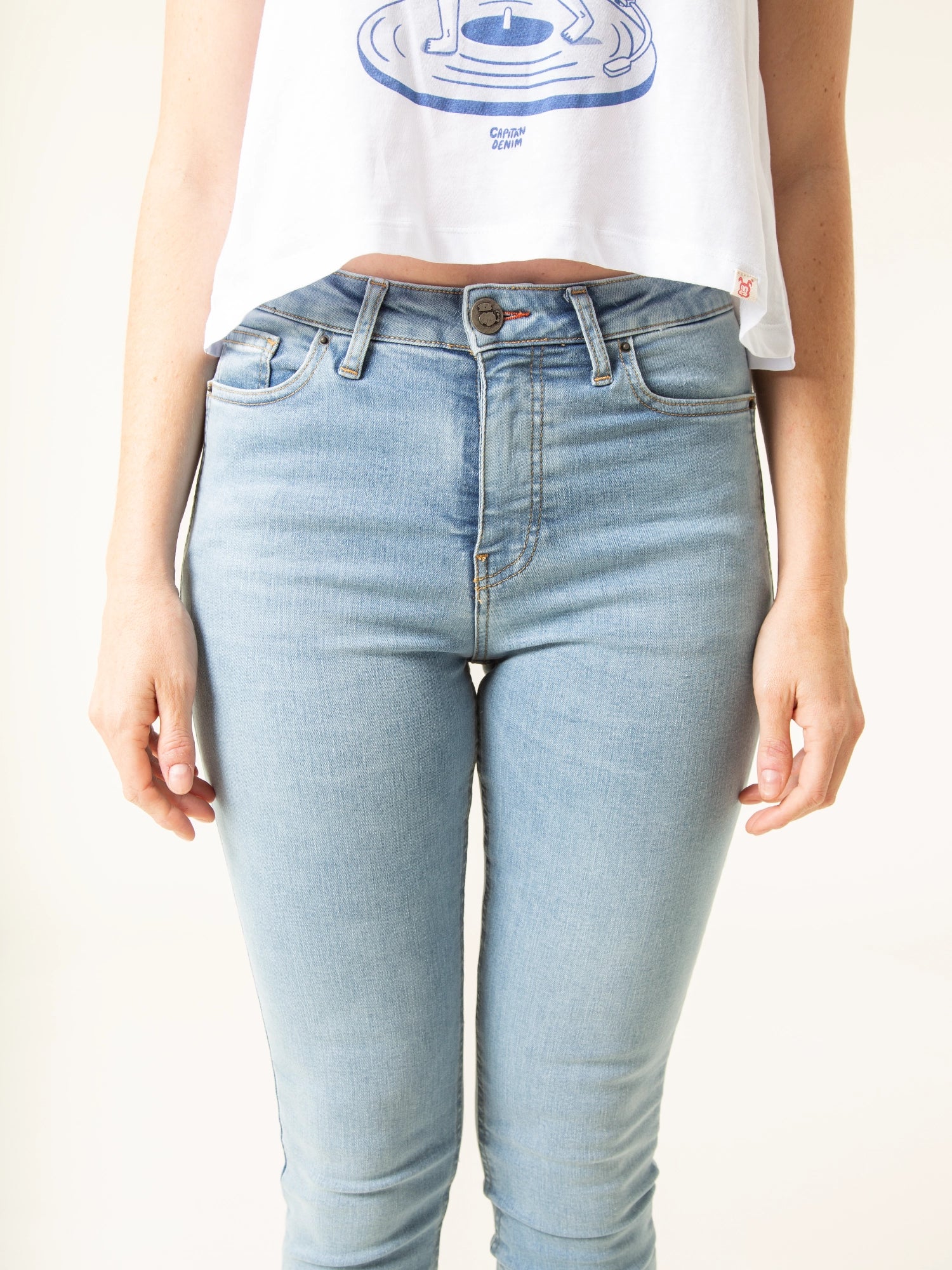 Pantalones high waist mujer hotsell