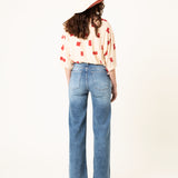 WIDE LEG NEW LUPE MID BLUE