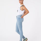 PANTALONES SKINNY DE MUJER  HARDY LIGHT BLUE