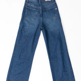 CHAVELA WIDE LEG MID BLUE TENCEL DENIM