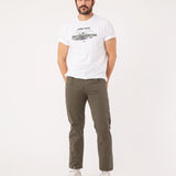 PANTALÓN DE HOMBRE FLAMINGO DARK GREEN