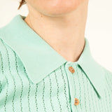Women's Mint Polo Shirt