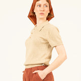 POLO CAMEL MUJER