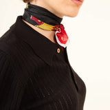 BLACK WOMEN'S POLO SHIRT