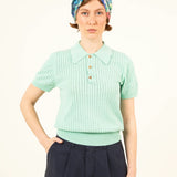 Women's Mint Polo Shirt
