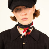 BLACK WOMEN'S POLO SHIRT