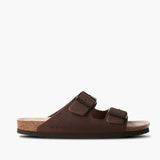 SAND.HAWAII UNISEX OILED LEATHER HABANA