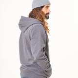 SUDADERA UNISEX CAPUCHA DARK GREY