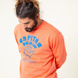 SUDADERA UNISEX ORANGE