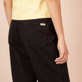PANTALONES NEGROS MOMFIT DE MUJER TULSA VINTAGE BLACK