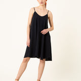 VESTIDO DE TIRANTES OLIVIA MARINO LINO