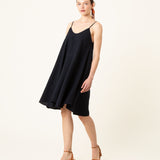 VESTIDO DE TIRANTES OLIVIA MARINO LINO