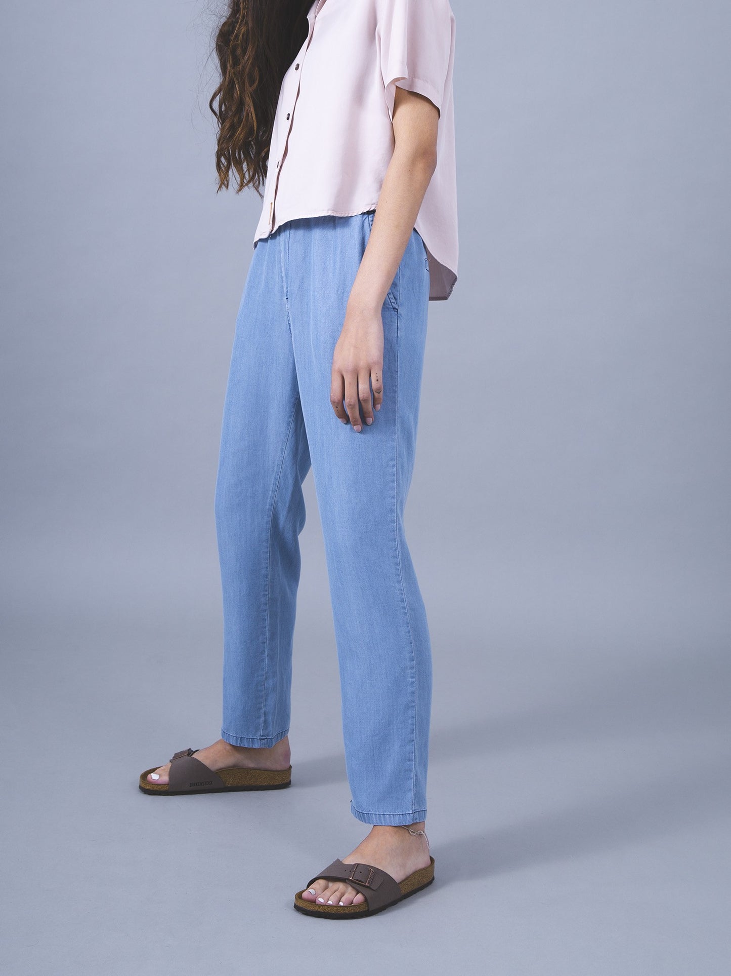 LYNN LIGHT BLUE WITH TENCEL LYOCELL