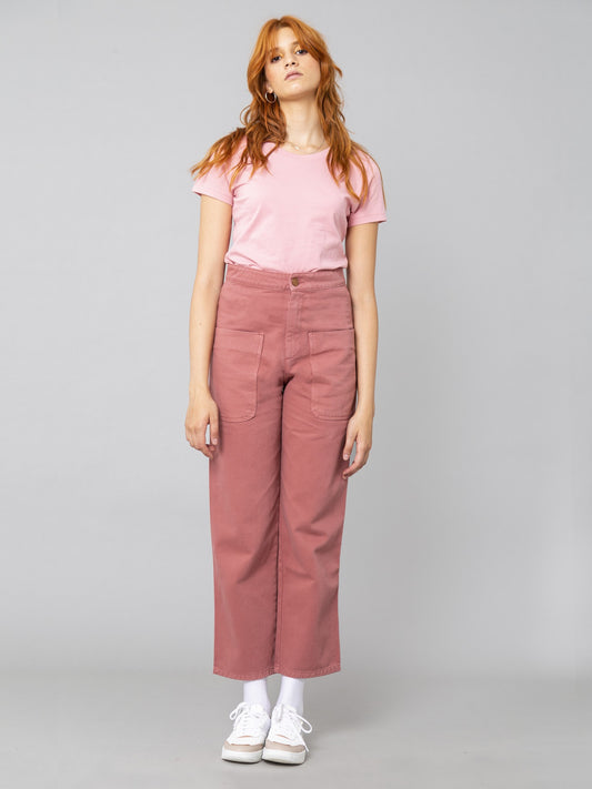 Pantalon joplin rose fushia femme