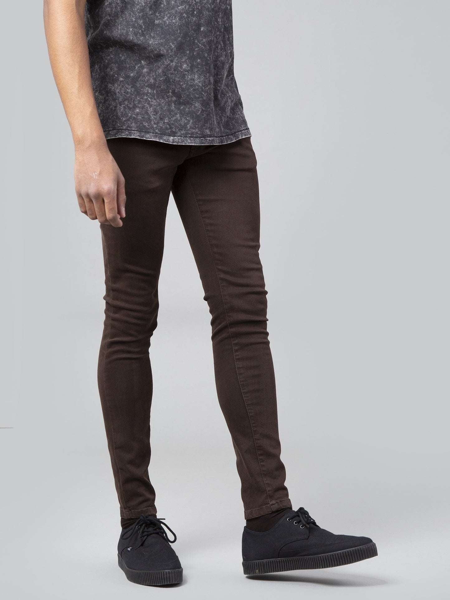 DUTRONC DARK BROWN RECYCLED COTTON