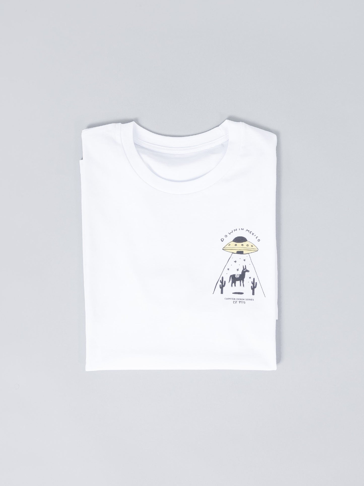DOWN IN MEXICO WHITE T-SHIRT