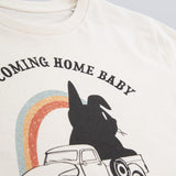 COMING HOME RAW COTTON T-SHIRT