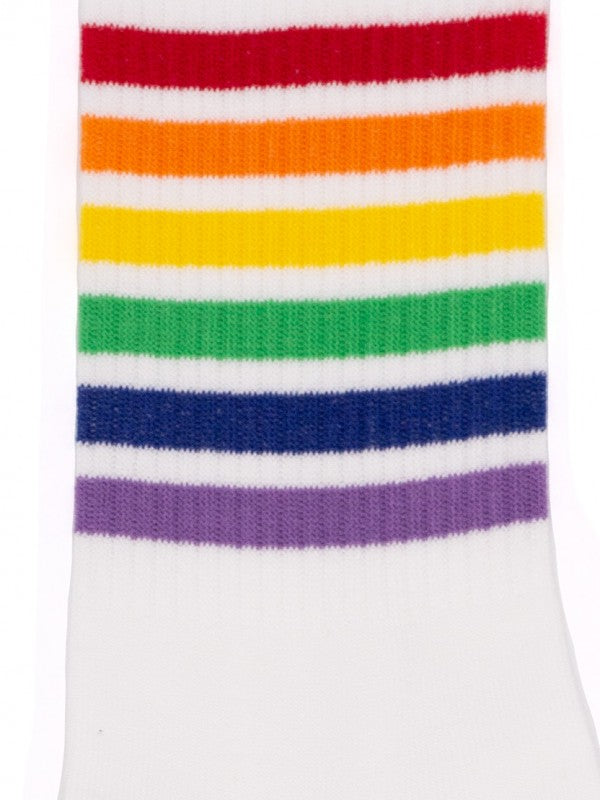 Rainbow Athletic Socks