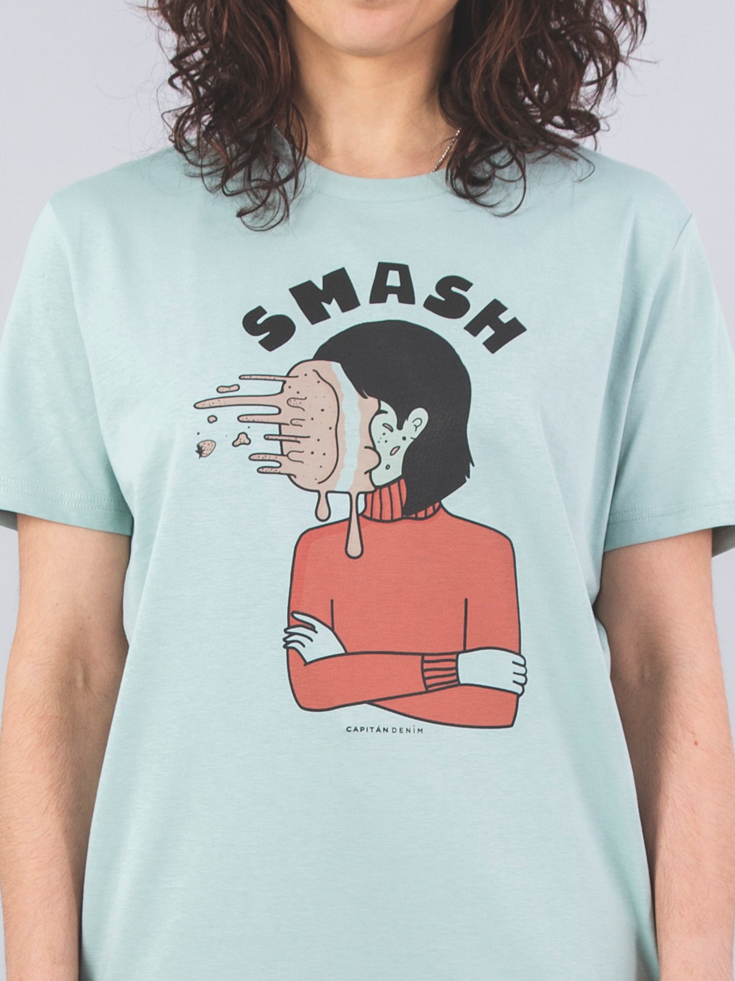 CAMISETA DE ALGODÓN ORGÁNICO ALOE UNISEX SMASH