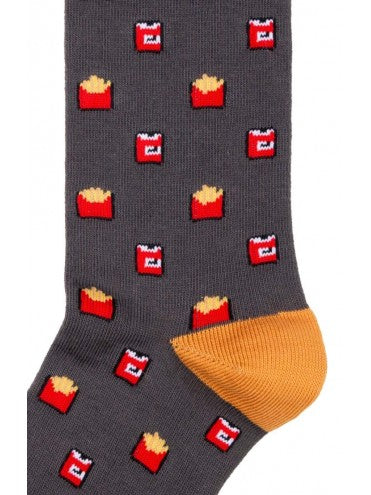 Chips Socks Gray