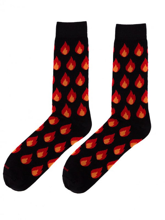 Black Fire Socks